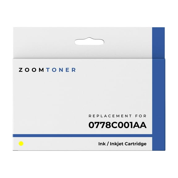 Zoomtoner Compatible with Canon 0778C001AA Ink / Inkjet Cartridge - Regular Yield - Yellow