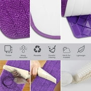 BCOOSS Spray Mops for Floor Cleaning - Microfiber Floor Mop with 550ML Refillable Bottle 3 Washable Pads Kitchen Dry Wet Mop