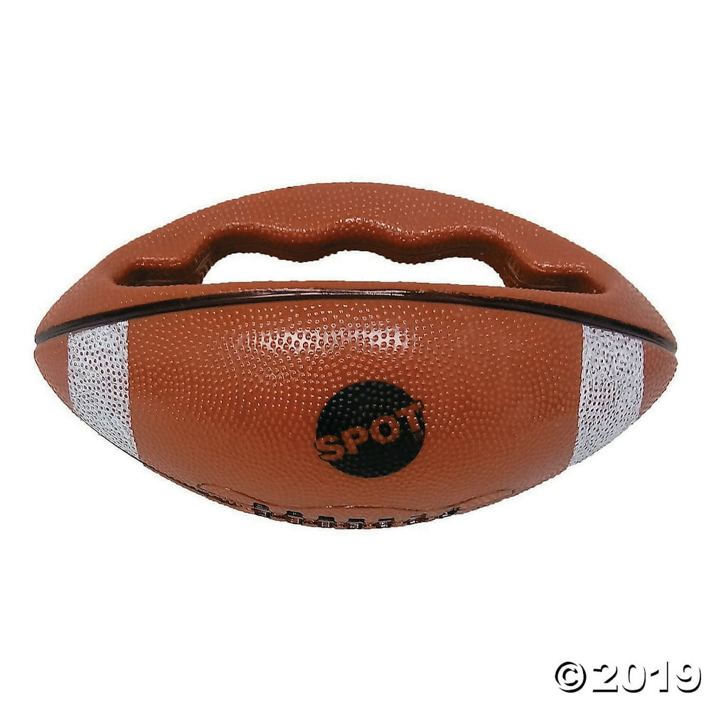 Spot EzCatch Football Dog Toy Brown