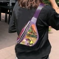 thumbnail image 2 of XIANXIAN Clear Fanny Packs for Women Holographic Waist Bag Stadium Approved Clear Purse Bag Bum Bag Rave, Festival, Games,Travel and Concerts Rave Shiny, 2 of 4