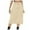 Khaki, variant on Mrat Wrap Skirt Women's Spring Summer Denim Work Dress Side Pocket Skirt Casual Mid-Length Skirt Mermaid Skirt S-133 Black S