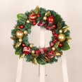 thumbnail image 4 of Guirnalda de Navidad, con luz para colgar en la pared Bola de Navidad Guirnalda de la puerta delantera Guirnalda de para la decoración de Colco corona colgante, 4 of 8