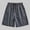 A_ Dark Gray, variant on YLSDY Men's Casual Shorts Elastic Waist Drawstring Wide Leg Light Weight Loose Fit Comfy Summer Beach Shorts with Pockets Black XXXL