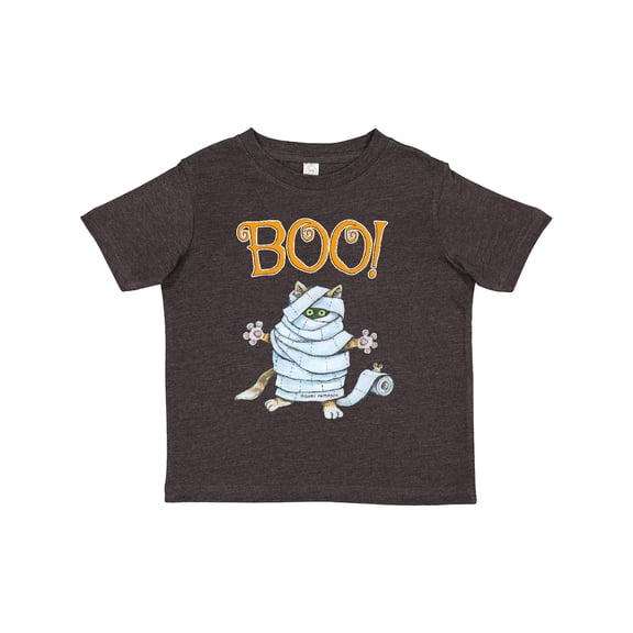 Inktastic Boo with Mummy Cat Boys or Girls Toddler T-Shirt