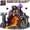 Cave World 100PCS, variant on Magnetic Building Blocks, Dark Theme STEM Sensory Construction Toy for Boys and Girls Ages 3+, 100 Pieces