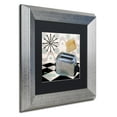 thumbnail image 3 of Trademark Fine Art "Fifties Kitchen I" Canvas Art by Color Bakery Black Matte, Silver Frame, 3 of 4