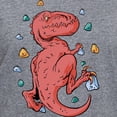 thumbnail image 3 of CafePress - Trex Indoor Rock Climbing T Shirt - Women's V-Neck Dark T-Shirt, 3 of 4