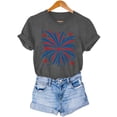 thumbnail image 7 of Tops under $5! Yrmaups Summer Shirt for Women Patriotic Short Sleeve Crewneck 2025 Tee Shirts Red White and Blue 4th of July Soft Blouse Outfits Clothes, 7 of 7