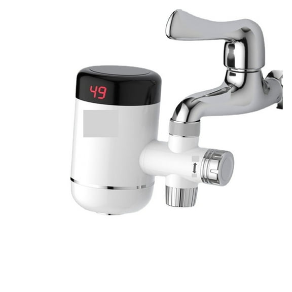 Kitchen Electric Water Heater Tap,Quick Install Instant Hot Water Faucet Cold Heating,Faucet Tankless Instantaneous Water Heater ,Easy to Install