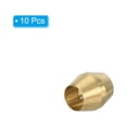 thumbnail image 3 of Unique Bargains 1/8' ID Compression Sleeve Ferrules, 10Pcs Brass Sleeve Ferrules Compression Fitting Assortment Kit, 3 of 5