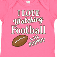 thumbnail image 4 of Inktastic Poppop Football Watching Grandson Boys or Girls Baby Bodysuit, 4 of 5