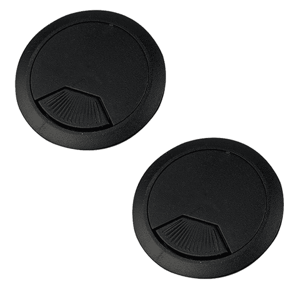 PHANY Cable Passage Black Cable Passage Diameter 60 mm