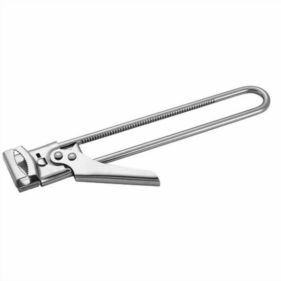 Taplcvy-Stainless Steel Adjustable Can Opener Handle Tool Jar Bottle Lid Remover Tool B