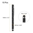 thumbnail image 2 of Uxcell 10Pcs Glitter Rhinestone Stylus Pens for Touch Screens Universal Metal Capacitive Pen Black, 2 of 7