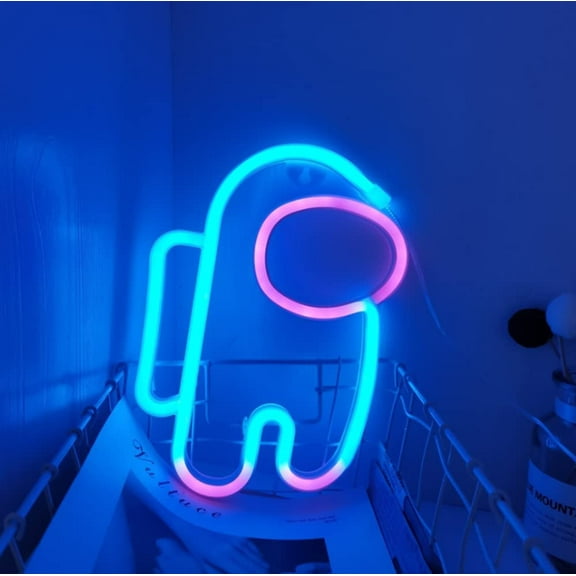 LINLIN Neon Sign,Wall Neon Sign Light LED Neon Night Lamp USB Battery Powered Led Neon Light Sign Bedroom Decor