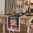 thumbnail image 2 of Table Runners 70 Inches Long Dress Scarves, Independence Day Farmhouse Coffee/Dining/Kitchen Table Decor, Holiday Table Runner, Country Retro Truck Sunflowers Star Wood 13x70 Inch, 2 of 9