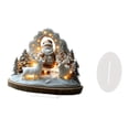 thumbnail image 3 of Adorno acrílico bidimensional, letrero, regalo, objeto de colección, artesanía, obra de arte, placa navideña, decoración de mesa, centro de mesa, mueb Papá Noel, 3 of 8