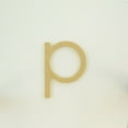 thumbnail image 4 of Package of 1, 16 Inch X 1/2" Thickness MDF Letter p in The Century Gothic Font, Thick, Lower Case for Art & Craft Project, Made in USA, 4 of 4