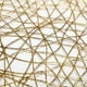 Efavormart 16" X 72" Gold Wire Nest Table Runner, Metallic String Woven ...