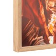 thumbnail image 3 of ArtToFrames 14x14 Inch Hickory Picture Frame, This Multi Wood Poster Frame is Great for Your Art or Photos, Comes with Regular Glass (4882), 3 of 7
