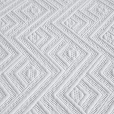 Beautyrest - 800-X10 10-inch Medium Hybrid Mattress in a Box-Twin - White
