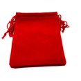 thumbnail image 2 of 50 Unids Bolsa Bolsillo Cordón Organizador de Joyería Accesorios Embalaje de rojo Yotijar bolsa de terciopelo de la joyería, 2 of 10