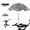 A, variant on Dopebox Lightweight Portable Mini Compact umbrellas Travel Umbrella Compact Wind Proof Umbrellas for Rain Mini Travel Umbrella, Small Portable Umbrella (A)