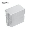 thumbnail image 3 of Uxcell 100pcs Mini Cake Boards, Mousse Cake Cardboards Rectangle Cake Base(Silver Tone), 3 of 5