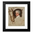 thumbnail image 2 of Gilbert Stuart 12x14 Black Modern Framed Museum Art Print Titled - John Bill Ricketts (1795-1799), 2 of 5