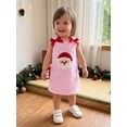 thumbnail image 4 of Toddler Baby Girl Christmas Dress Santa Claus/Gingerbread/Merry Dress Fall Clothes, 4 of 7