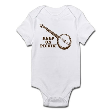 

CafePress - Banjo Keep On Pickin Infant Bodysuit - Baby Light Bodysuit
