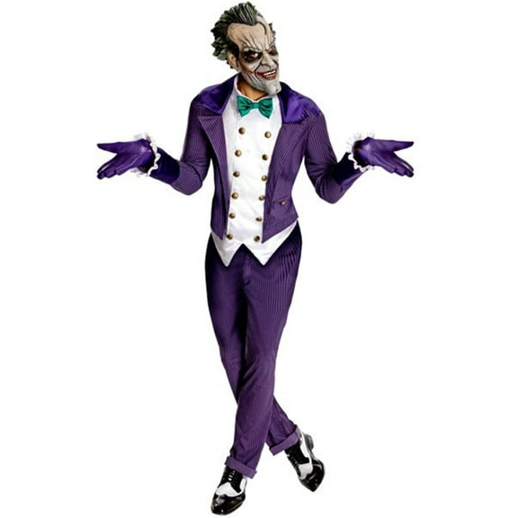 DC Arkham City The Joker Costume for Adults by Rubies, Men's One Size
