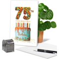 thumbnail image 3 of NobleWorks - 75th Birthday Card Funny - 75 Year Old Humor Notecard, Mile Birthdays Celebration - Big Day 75, 3 of 5