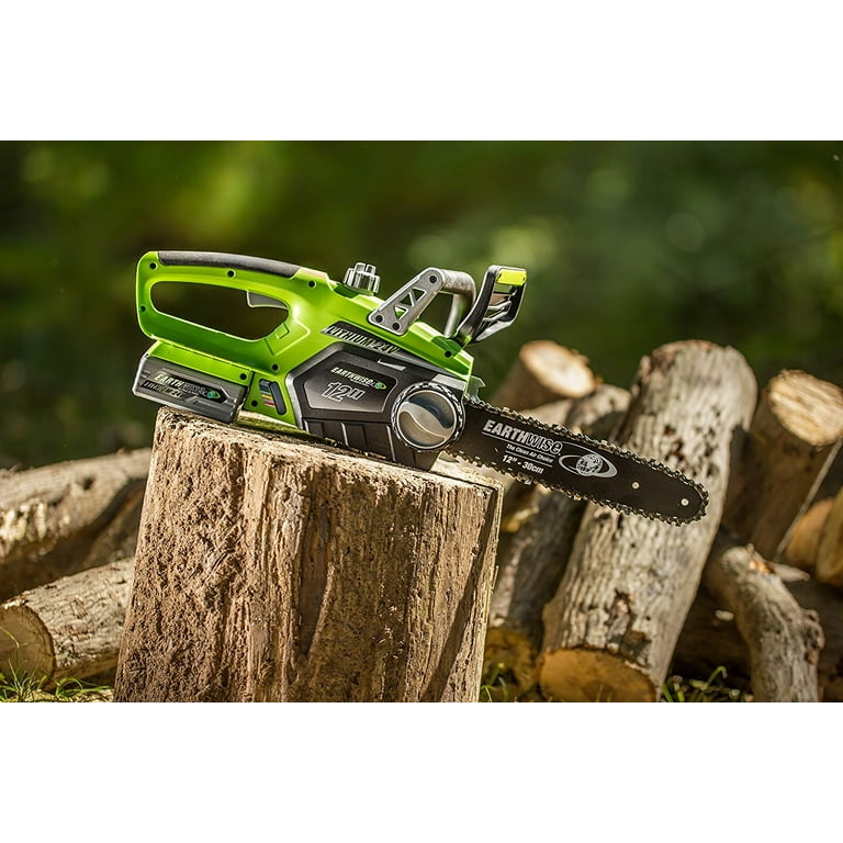 60V 18-Inch Cordless Chainsaw & Battery