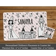 thumbnail image 3 of Printtoo Fish Print Personaized Gift For Kids Placemat & Coaster Set For Girls,Boys Gift,Christmas Gift-11x17 Inch, 3 of 6
