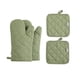 thumbnail image 1 of Juego de guantes de cocina y soportes para ollas M MIAOYAN, altamente resistentes al calor, 1 of 6