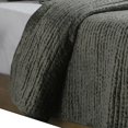 thumbnail image 3 of Lipa 92 x 96 Hand Stitched Queen Quilt with Polyfill, Velvet, Sage Green, 3 of 5