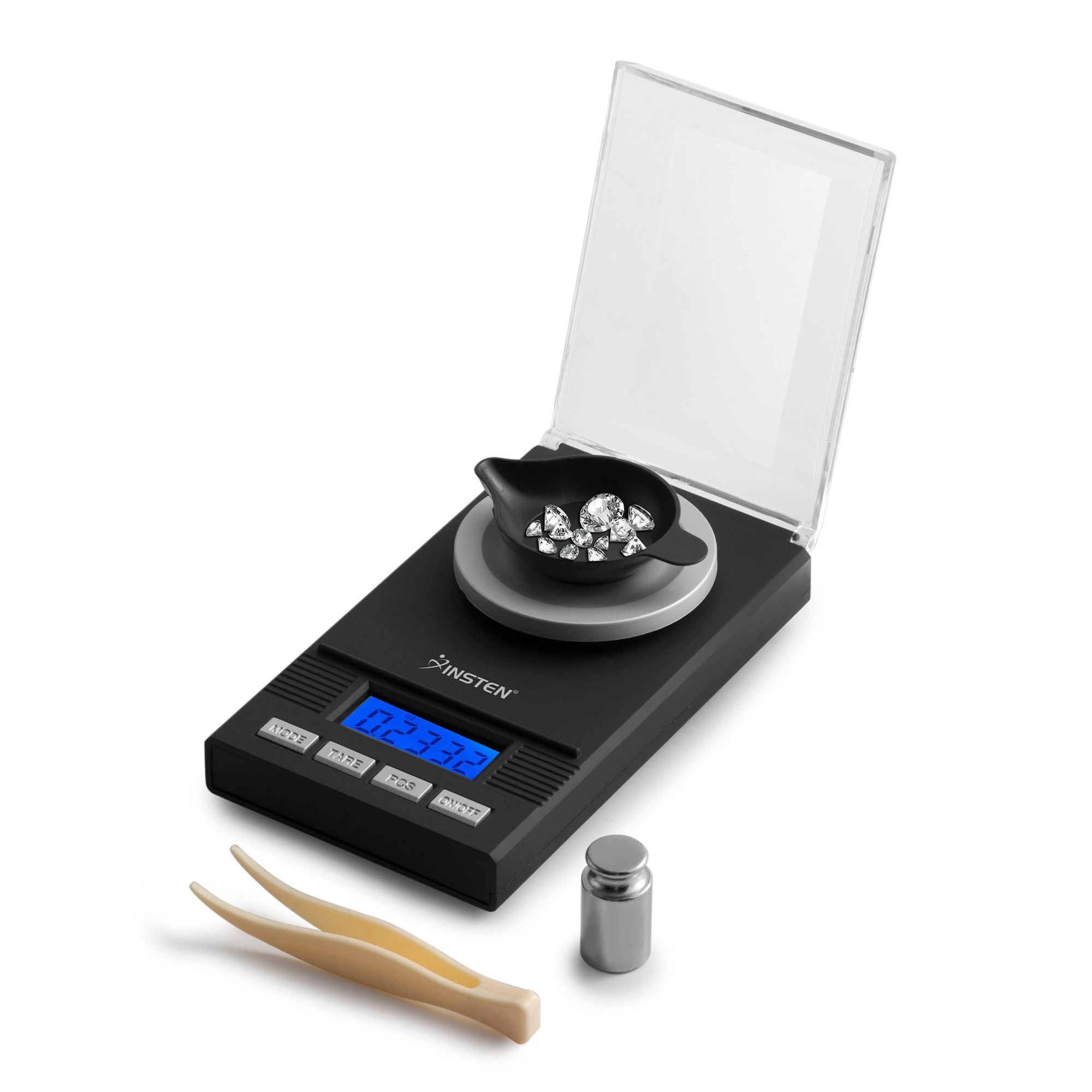 High Precision Diamond Jewelry Scale 20g 0.001g LCD Digital Milligram