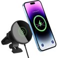 thumbnail image 1 of 1 cargador de coche inalámbrico de 20 W, compatible con soporte de coche Magsafe, soporte magnético/imán de carga rápida para teléfono de coche compatible con iPhone iPhone 14/14 Plus/14 Pro/Pro Max/13/12/12 13 Pro/Pro Max/Mini Sailing Electrónica, 1 of 5