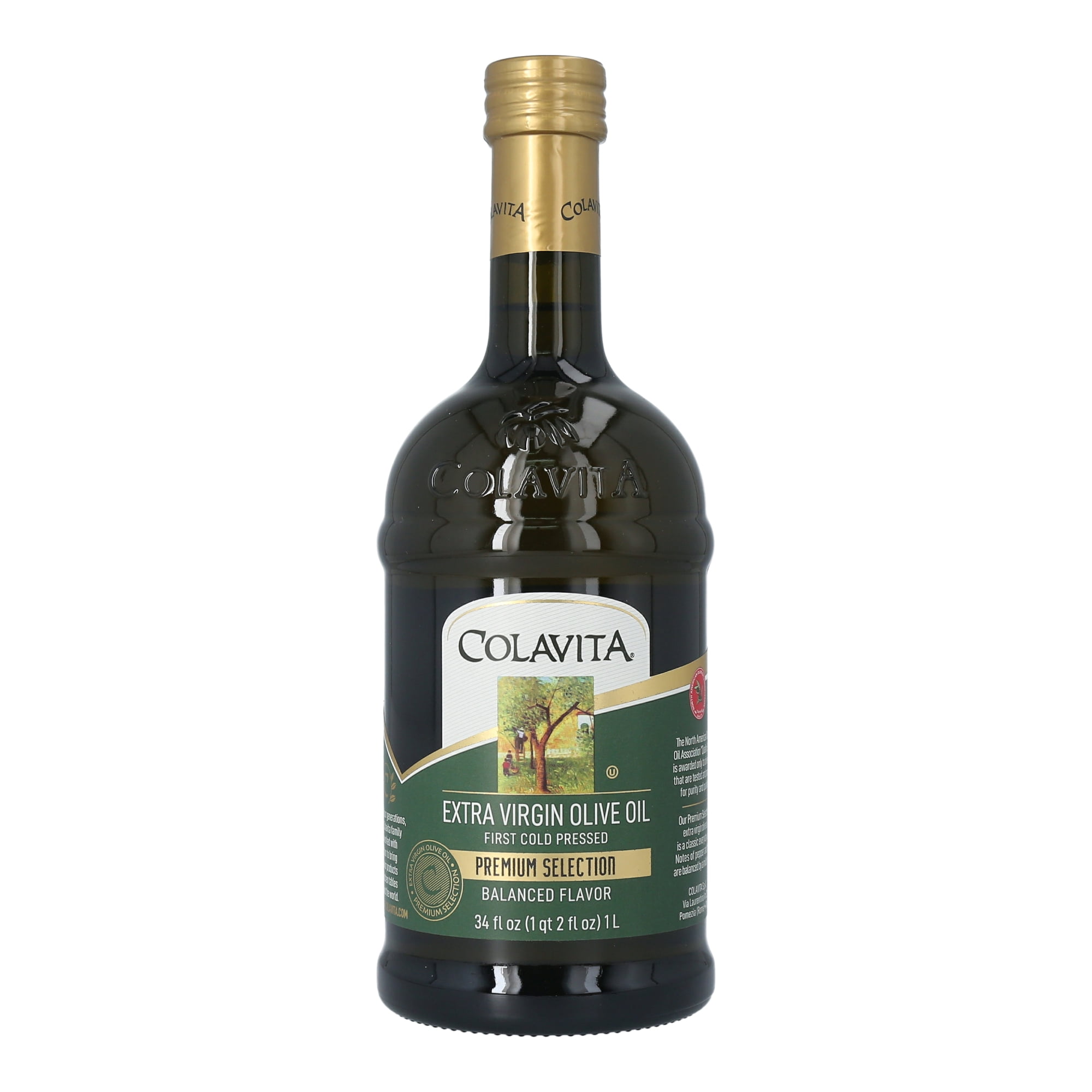 Colavita Premium Selection Extra Virgin Olive Oil, 34 fl oz