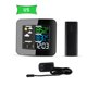 thumbnail image 4 of Inteprter Higrómetro inalámbrico para exteriores, reloj despertador, medidor de pantalla a Color de humedad Digital, barómetro para el jardín de la Electrónica No.2 US Plug, 4 of 6