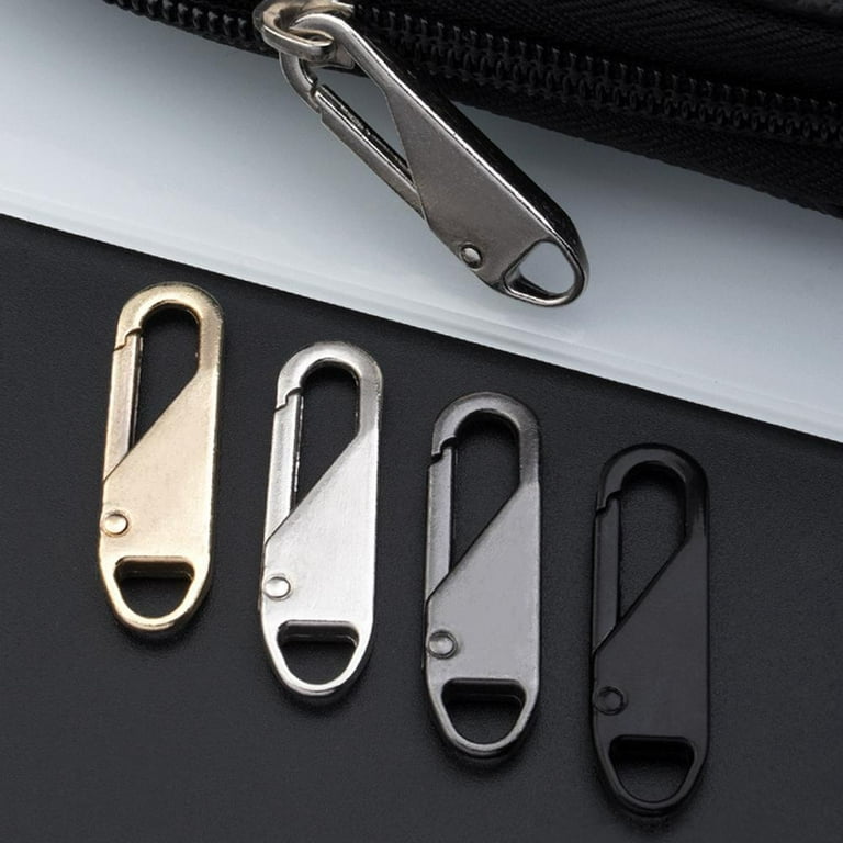 10PCS Universal Metal Handle Mend Fixer Zipper Tab Repair kit