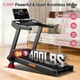 thumbnail image 6 of SONITU 20% Manual Incline Treadmill for Home, Foldable 3.5 HP Motor Running Machine, 400 lbs Capacity, 6 of 11