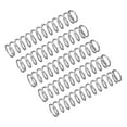 thumbnail image 1 of Unique Bargains Compression Spring, 5 Pack 304 Stainless Steel, 9mm OD, 1mm Wire, 50mm Length, 1 of 6