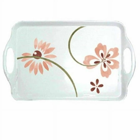 UPC 036588072382 product image for Reston Lloyd 07238 Pretty Pink - Rectangular Melamine Tray | upcitemdb.com