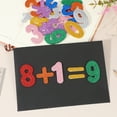 thumbnail image 6 of Number Foam Stickers, 72Pcs Numbers 0-9 EVA Self Adhesive Glitters Foam Shape Sticker Craft Supplies for Scrapbook Card DIY Making Home Decor, Red, 6 of 6