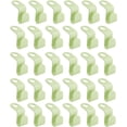 thumbnail image 1 of Clothes Hanger Extenders 30Pcs Great Simple Installation Cascading Outfit Clothes Hanger Connector Hooks Green, 1 of 4