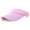 Pink, variant on Sunhat Adjustable Breathable Women Cotton Visor Cap for Tennis
