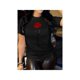 thumbnail image 1 of Women's Soft T-Shirt with elegant Rose Print - Comfortable, Casual Short Sleeve Tee for Daily Wear and Lounging, 1 of 7