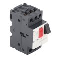 thumbnail image 4 of Disyuntor de motor con protección contra sobrecarga y cortocircuito, montaje en riel guía de 35 mm, interruptor de protección del motor, CA 690 V, GV2 ME10C 4 6,3 A, 4 of 14